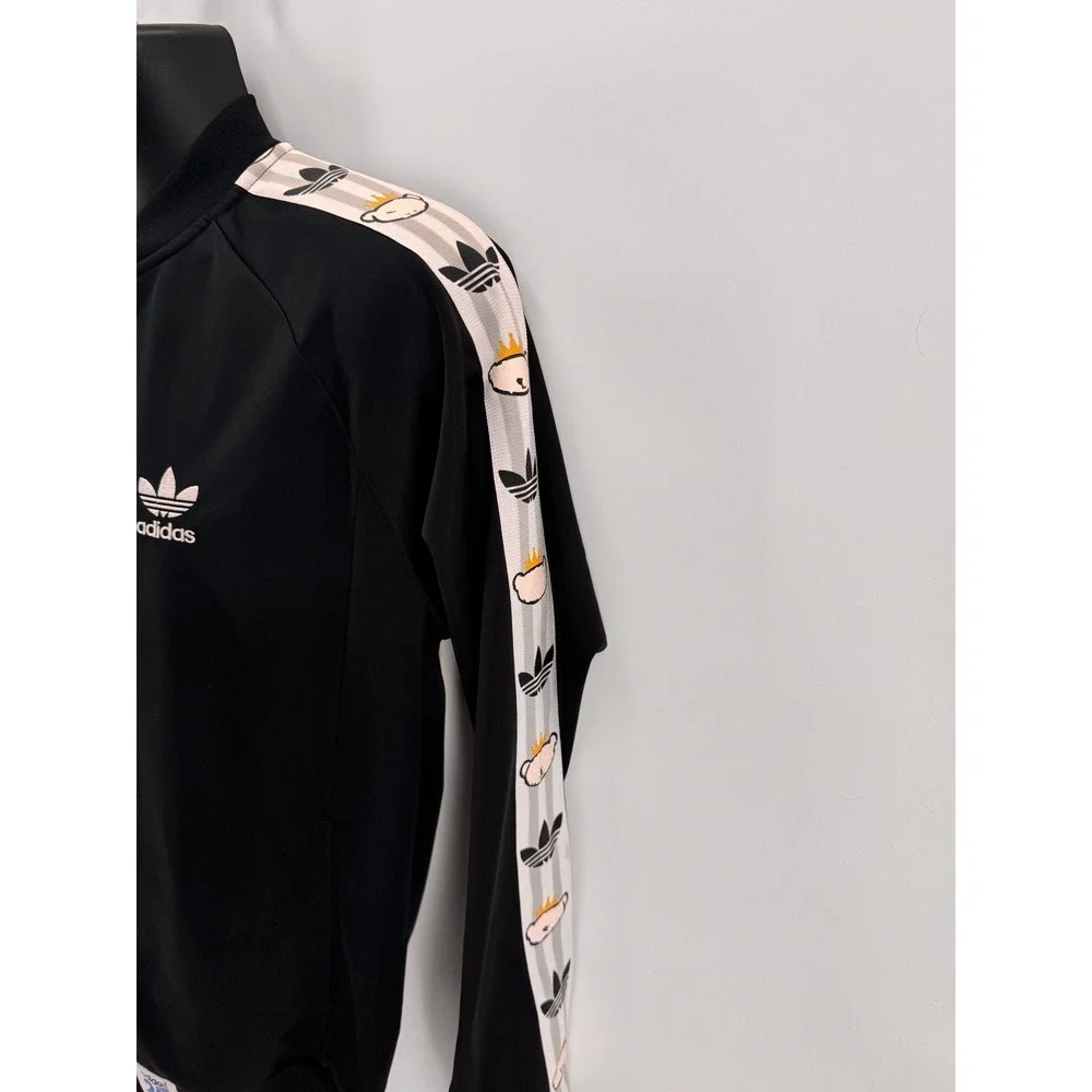 Adidas Originals x Nigo Crown Bear Track Jacket Black Gold 25th Anniversary Rare